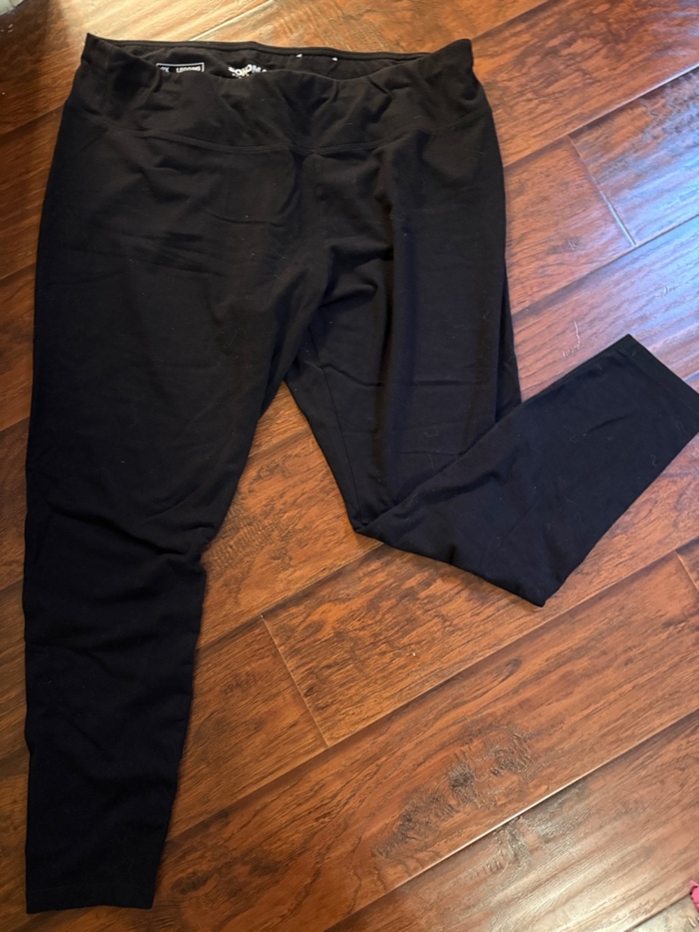 Sonoma Black Leggings, 2X